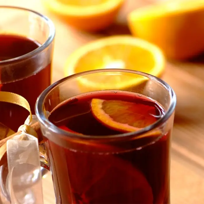 Gluehwein (Optional alcohol Punch / Party Drink Irish coffee cup)